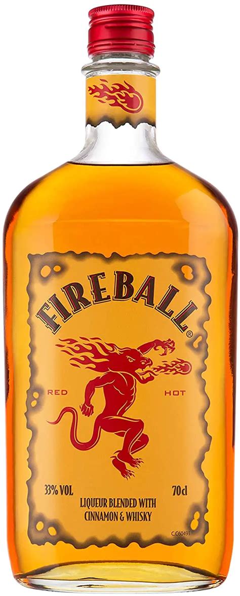fireball whiskey sugar content